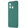 iLike Xiaomi Redmi 12C Matt TPU-ümbris tumeroheline