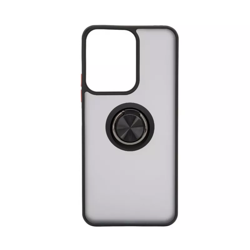 iLike Xiaomi Redmi 13C 5G Hybrid Case With Ring Black