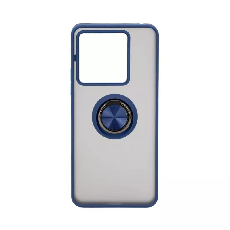 iLike Xiaomi Redmi Note 13 5G Hybrid Case With Ring Dark Blue