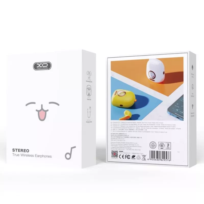 iLike XO Bluetooth Earphones G6 TWS White