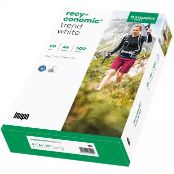 INAPA Papyrus Recyconomic Trend valge A4 printeripaber 80 g/m² 500 lehte