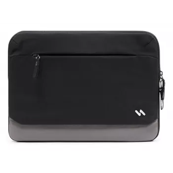 INATECK Sülearvuti ümbris 14 Inch Ultrabook, Water-Repellent Polyester Case with Soft Flannel Lining and Shock-Absorbing Padding – Black