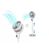 INCA IAF-01B Püstiventilaator laetava akuga, BLDC-mootor, 5 kiirust, LED-ekraan, valge