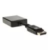 InLine DisplayPorti adapterkaabel, DisplayPort isane DVI-D 24+5 emane, must, 0,2 m
