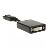 InLine DisplayPorti adapterkaabel, DisplayPort isane DVI-D 24+5 emane, must, 0,2 m