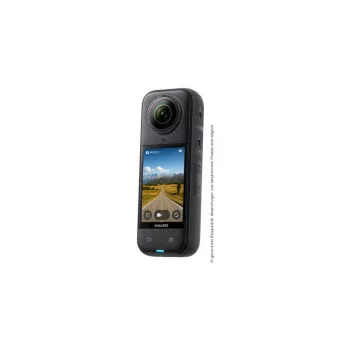 Insta360 X6 360 kaamera standardkomplekt südaöömust, 8K video, 72MP fotod, FlowState stabiliseerimine