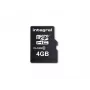 Integral UltimaPro microSDHC mälukaart 4 GB Class 10 UHS-I U1 V10 SD-adapteriga