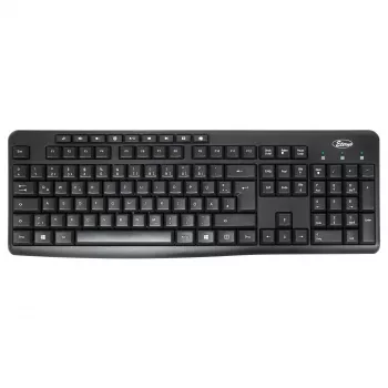 Inter-Tech AC KB-208 juhtmevaba klaviatuuri ja hiire komplekt, must (88884137)