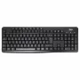 Inter-Tech AC KB-208 juhtmevaba klaviatuuri ja hiire komplekt, must (88884137)