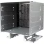 Inter-Tech IPC Mounting Bracket ER-47045-2 - 3.5 inch to Dual 2.5 inch SSD/HDD, Black