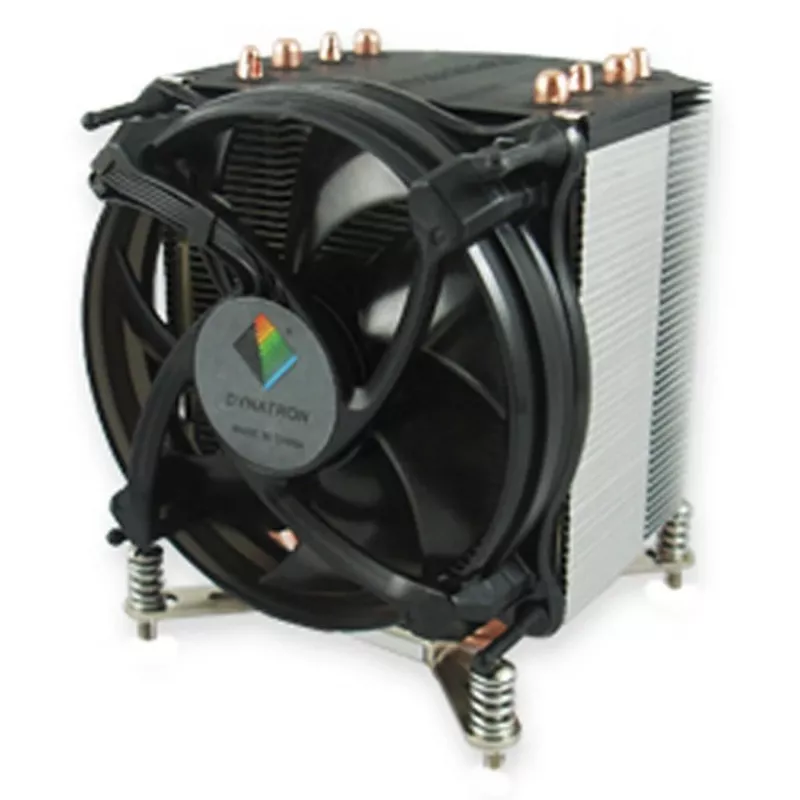 Inter-Tech K-17 Active Low Profile CPU Cooler, 92mm PWM, Intel LGA 1150/1151/1155/1156/1200, 45mm Height