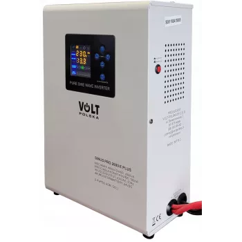 Inverter VOLT POLSKA SINUSPRO 2600 E PLUS 12/230V puhas siinuslaine 1600W pidev 2600W tipp