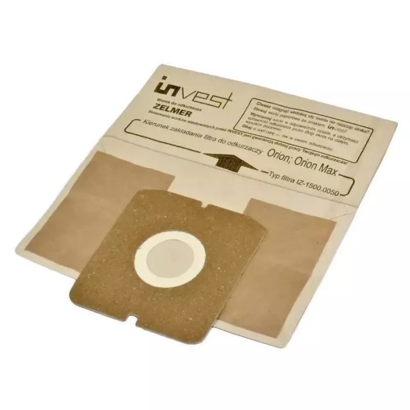 Invest Eco pabertolmuimejakotid Zelmer 1500.0050 / Cobra II Silent 2500.0EH (5 tk.)