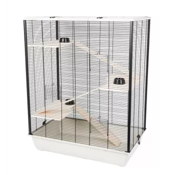 INZ INTER-ZOO Diego + Wood Beige 780x480x800 väikeloomade puur