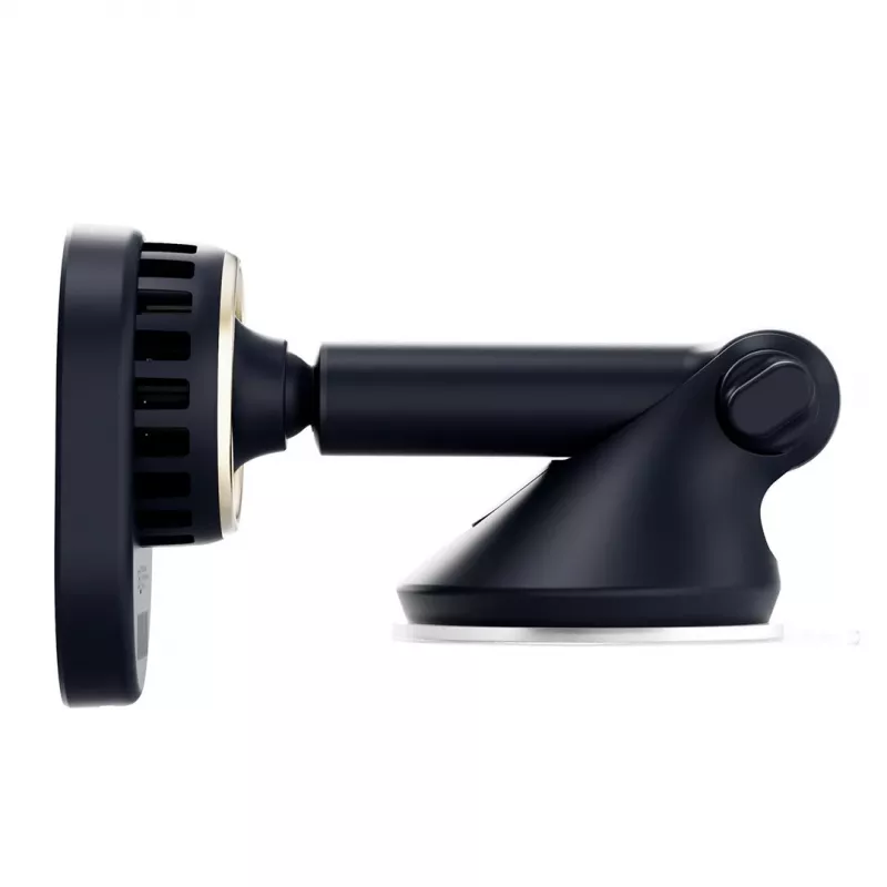 iOttie Velox Pro Active magnetiline juhtmevaba laadimisega autohoidik MagSafe iPhone'ile, must kuldsete aktsentidega