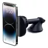 iOttie Velox Pro Active magnetiline juhtmevaba laadimisega autohoidik MagSafe iPhone'ile, must kuldsete aktsentidega