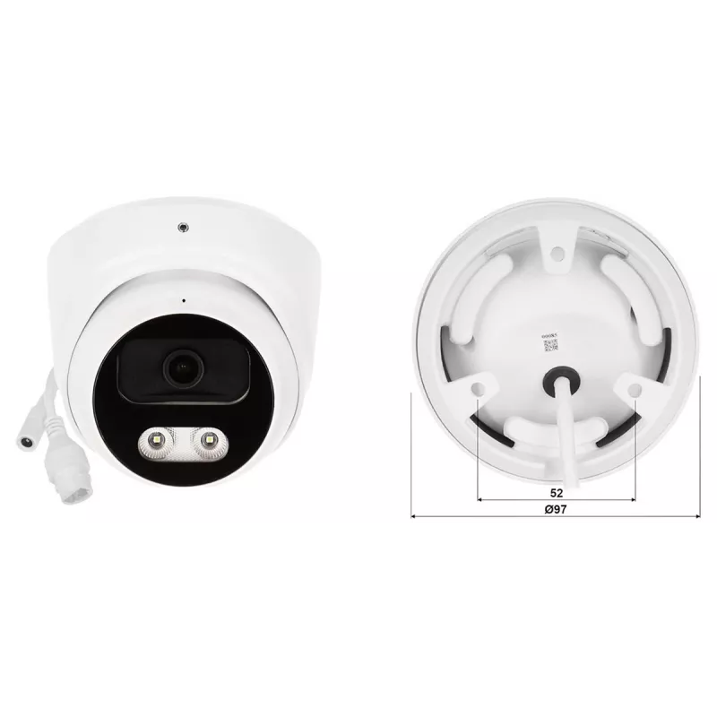IP-kaamera APTI-AI803VA2IL-28W - 8.3 MP 4K UHD 2.8 mm