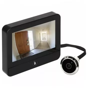 IP-kaamera APTI-YK33IRM-TUYA Wi-Fi 2MP Full HD sisejulgeolekukaamera öövaatluse, kahesuunalise heli, liikumistuvastuse ja Tuya Smart ühilduvusega