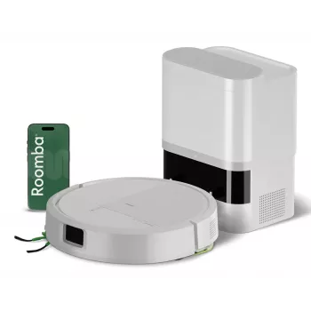 iRobot Roomba 115 Combo robotolmuimeja + automaatne tühjendusdokk valge