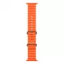 iWear S1 Soonega pehme silikoonist 20mm rihm Apple Watch 49mm / 45mm / 44mm / 42mm jaoks, oranž