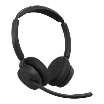 Jabra Evolve3 45 stereokõrvaklapid Link 390a USB-A adapteriga