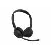 Jabra Evolve3 45 Stereo peakomplekt koos Link 390c USB-A adapteriga Microsoft Teamsile, must