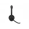 Jabra Evolve3 45 Stereo peakomplekt koos Link 390c USB-A adapteriga Microsoft Teamsile, must