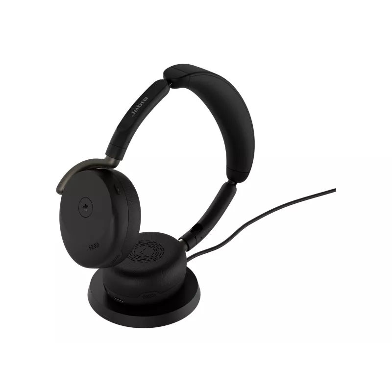 Jabra Evolve3 65 Flex Link 390a MS juhtmevaba laadimisaluse kõrvaklapid