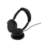 Jabra Evolve3 65 Flex Link 390c MS juhtmevaba laadimisaluse kõrvaklapid