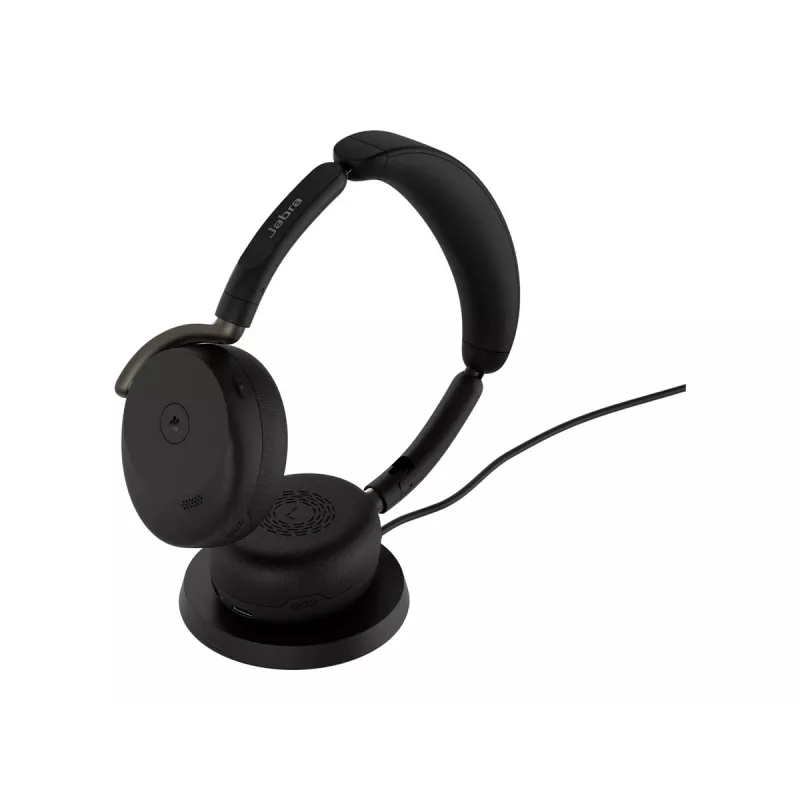 Jabra Evolve3 65 Flex Link 390c MS juhtmevaba laadimisaluse kõrvaklapid