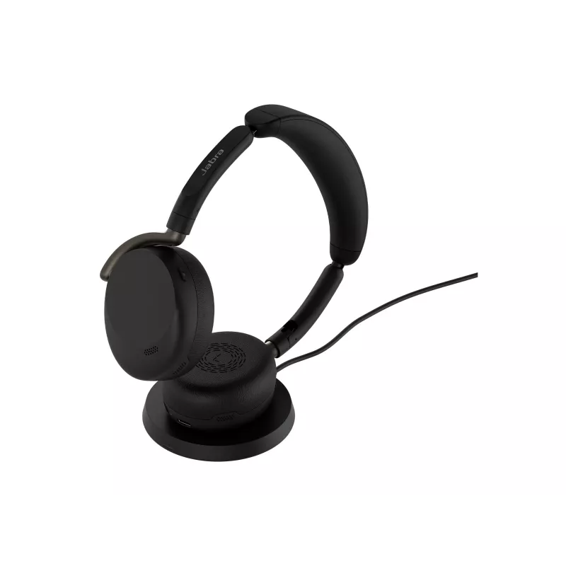 Jabra Evolve3 65 Flex UC Link 380c juhtmevaba laadimisaluse kõrvaklapid - must