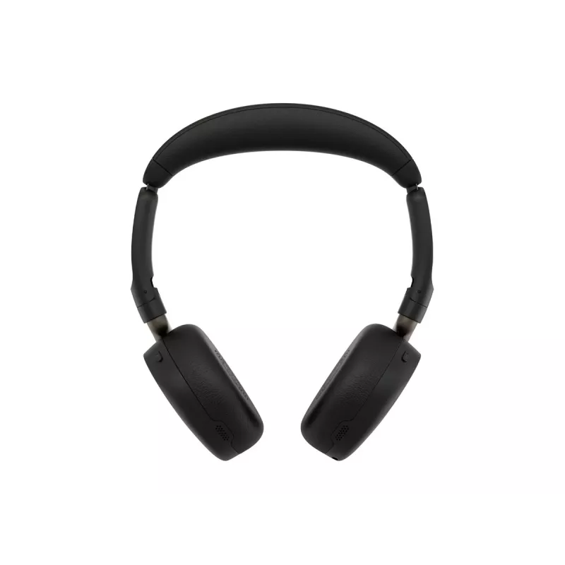 Jabra Evolve3 65 Flex juhtmevaba Bluetooth-klapiga peakomplekt hübriidse ANC-iga, Jabra Link 390c USB-C-adapter, UC-sertifitseeritud, must