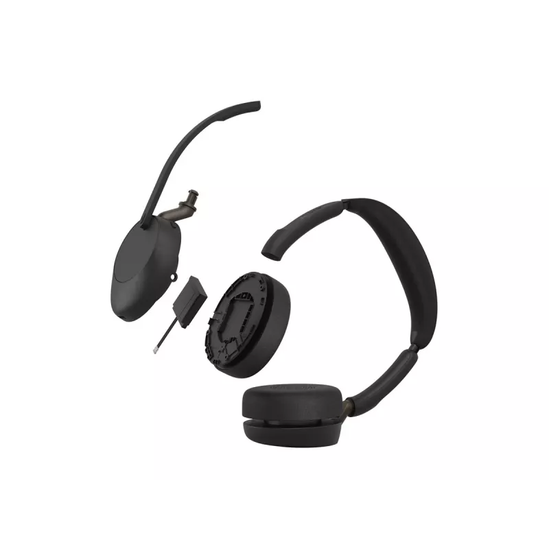 Jabra Evolve3 65 Stereo peakomplekt koos Link 390a UC alusega