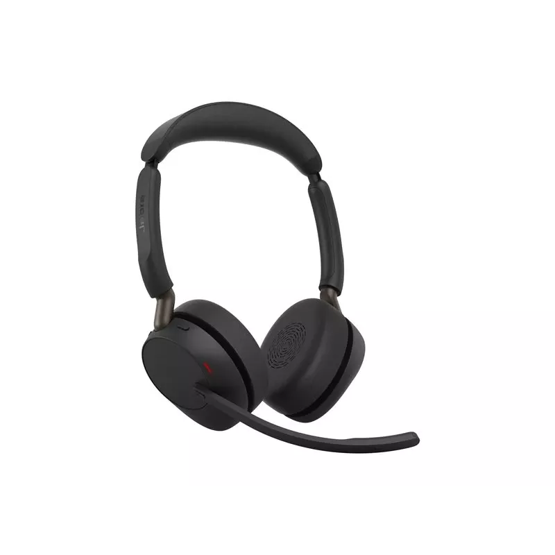 Jabra Evolve3 65 Stereo Link 390a UC juhtmevaba peakomplekt, must, Microsoft Teamsi sertifikaat