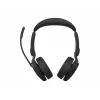 Jabra Evolve3 65 Stereo juhtmevaba peakomplekt koos Link 380c USB-C adapteri ja laadimisalustega, must