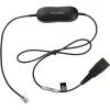 Jabra Smart Cord QD to RJ9 peakomplekti kaabel Cisco IP Phone 78XX seeria jaoks, must, spiraalne, 0,4 m kuni 2 m