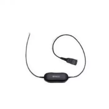 Jabra Smart Cord QD to RJ9 peakomplekti kaabel Cisco IP Phone 78XX seeria jaoks, must, spiraalne, 0,4 m kuni 2 m