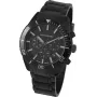 JACQUES LEMANS KC-104B Unisex Analoog Kvartskell 44mm Musta Sihtnumbri ja Ehtsa Nahast Rihmaga