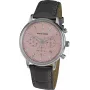 JACQUES LEMANS Liverpool meeste kronograafkell 1-209F 39mm roostevaba teras must sihverplaat