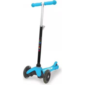 JAMARA 461651 Kids Scooter Three-Wheel Scooter Blue - Pink