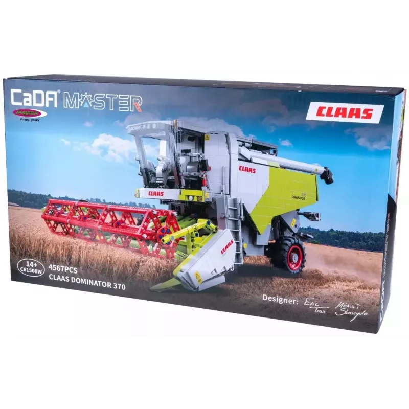 Jamara Claas Dominator 370 1:18 2.4GHz RC Ehitusplokkide Sõiduk (1000+ tükki) 14+