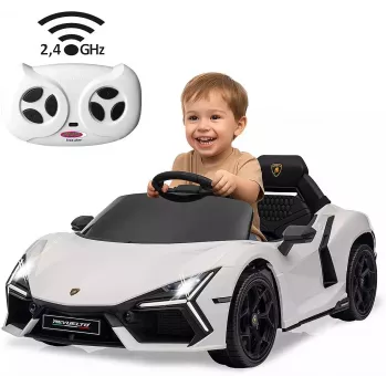 Jamara Sõiduauto Lamborghini Revuelto Valge 2.4GHz Li-Power 12