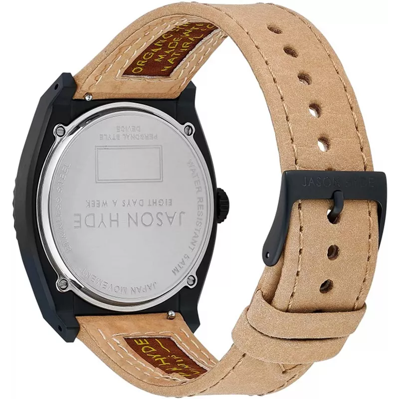 JASON HYDE JH10014 Unisex Watch 40mm Earth Collection Blue Dial Blue Strap