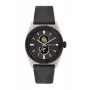 JASON HYDE MAN JH41006 (40mm) Kvartskell - Sinine sihverplaat, sinine taaskasutatud PET-rihm