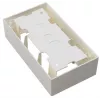 JAVEL Surface-Mounted Double Box 4-Module M45 White