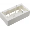JAVEL Surface-Mounted Double Box 4-Module M45 White