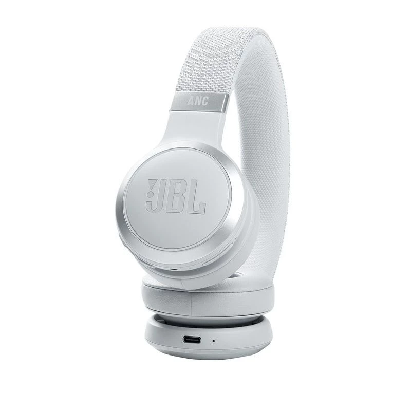 JBL Live 460NC juhtmeta üle-kõrvaklapid aktiivse mürasummutusega, valge