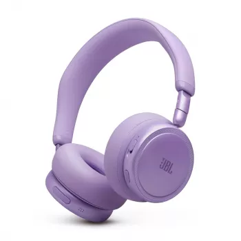 JBL Live 680NC Wireless On-Ear Headphones with Adaptive NC, Purple