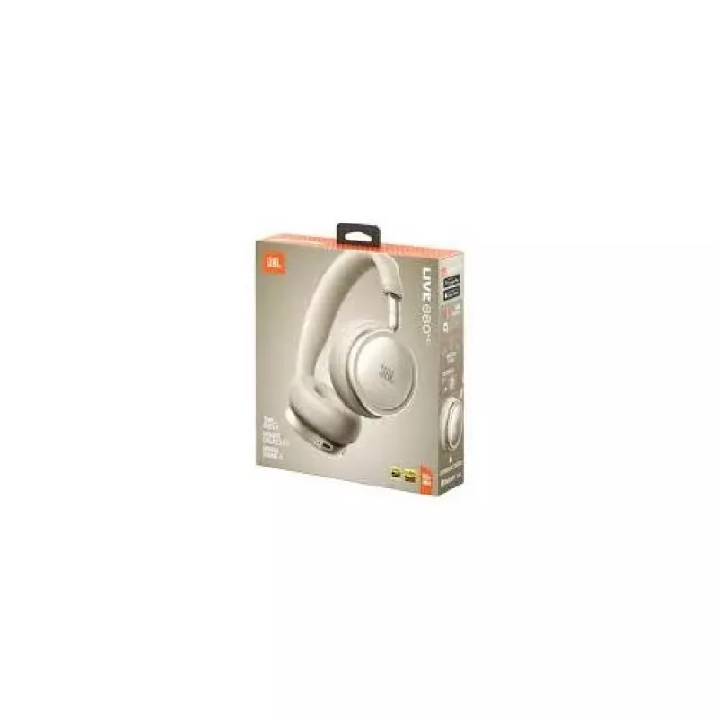 JBL Live 680NC juhtmeta kõrvaklapid (pealepandavad) adaptiivse mürasummutusega, liivavärv
