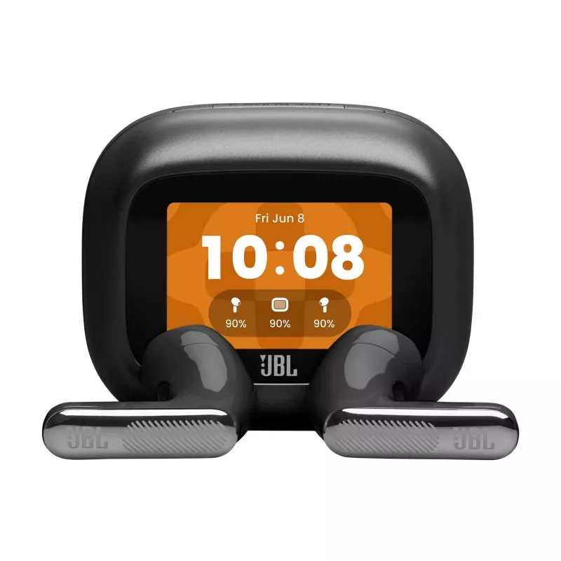 JBL LIVE Flex 4 True Wireless In-Ear Bluetooth kõrvaklapid Adaptive Noise Cancelling'iga, must